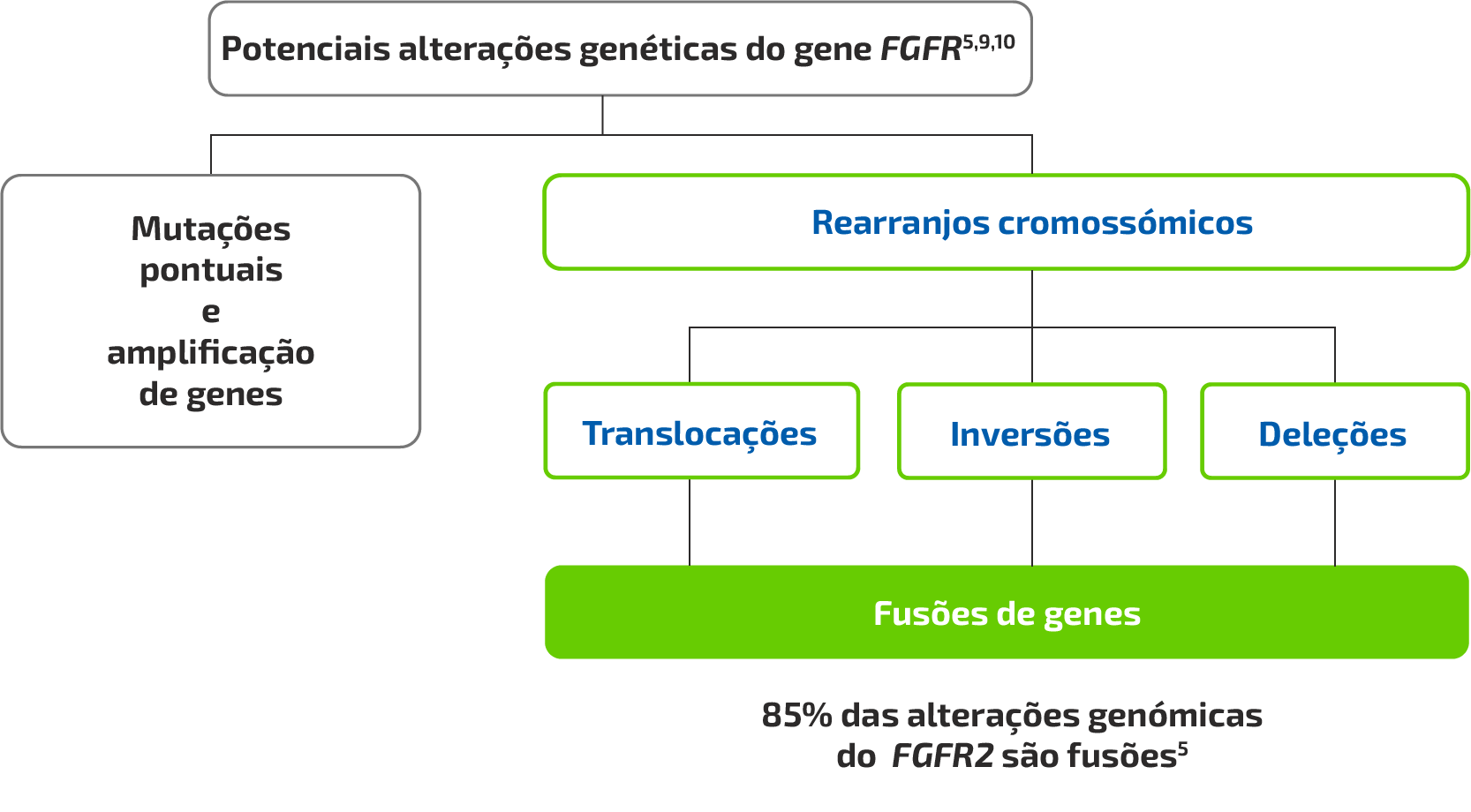 Alteraciones genómicas del FGFR